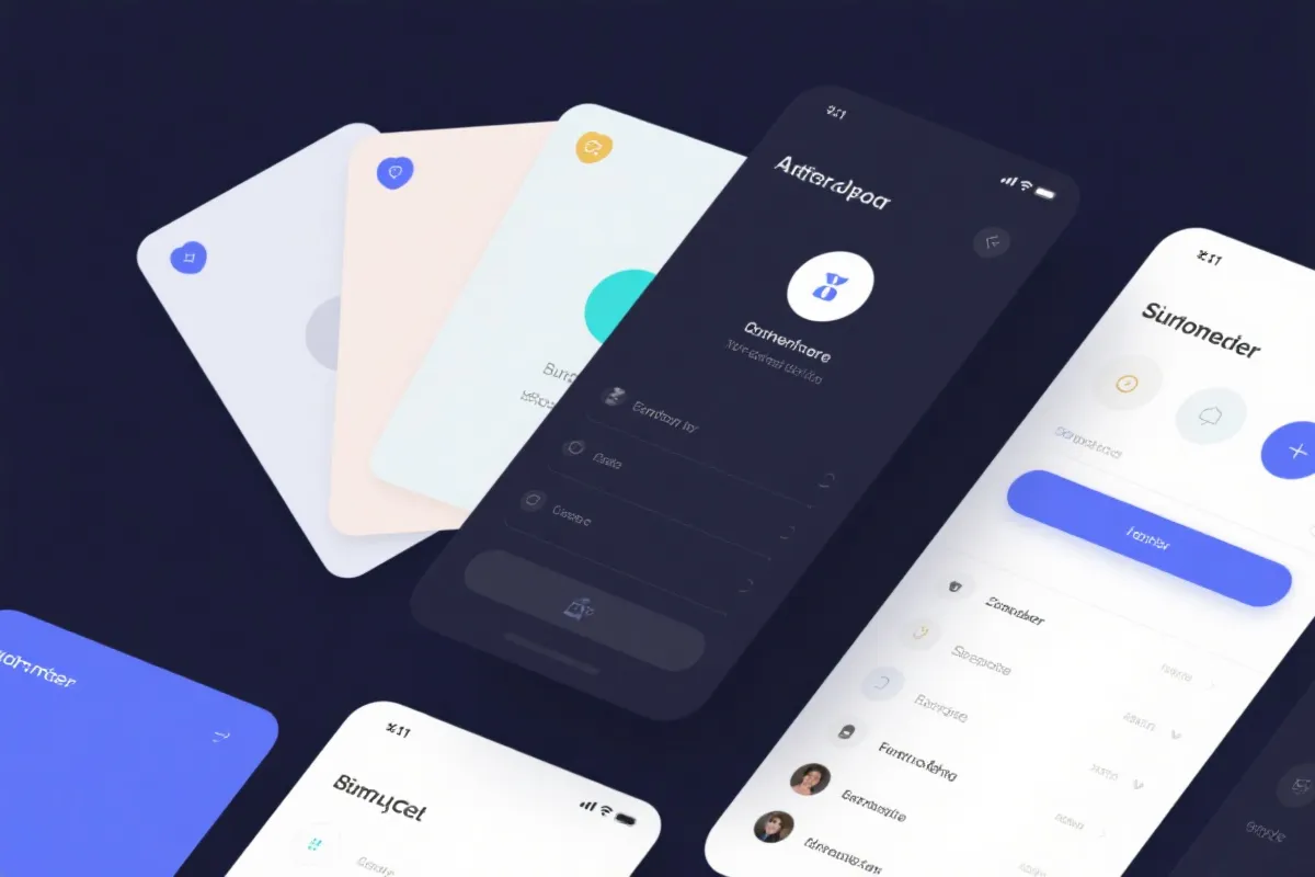 移动端界面示例