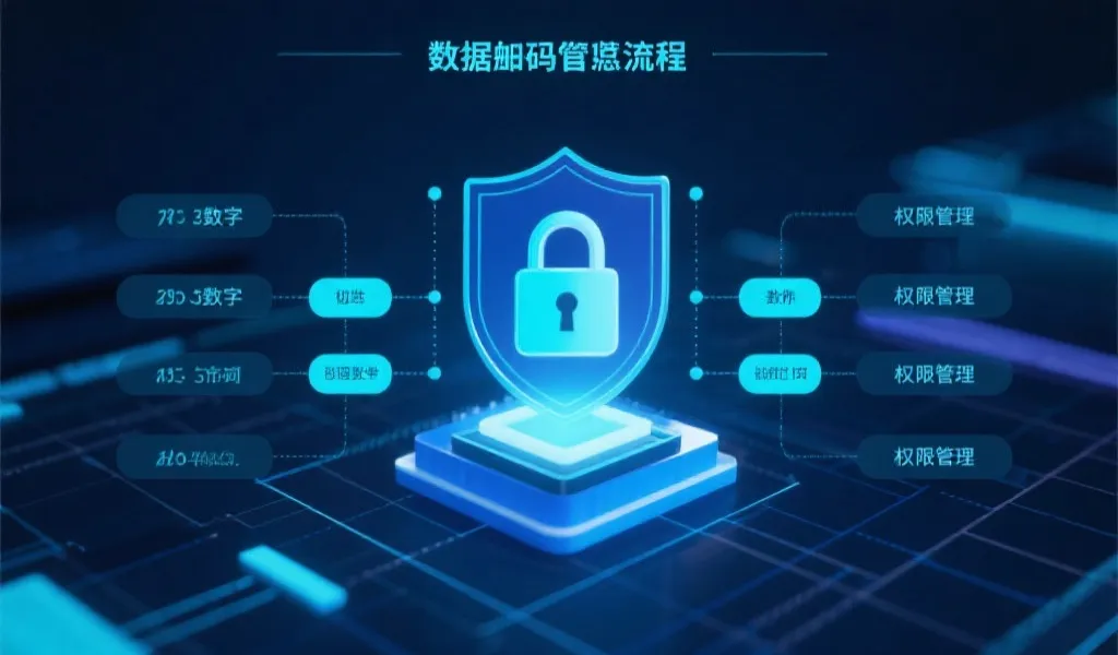 数据加密与权限控制示意图